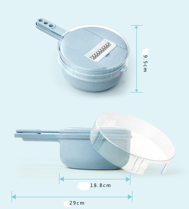 Best 8-in-1 Versatile Mandoline  Food Slicer with Dicer and Julienne Cutter