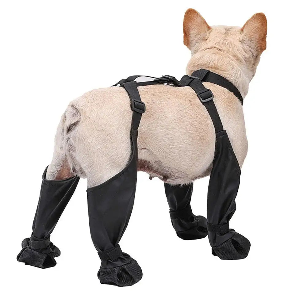 Anti-slip dog boots